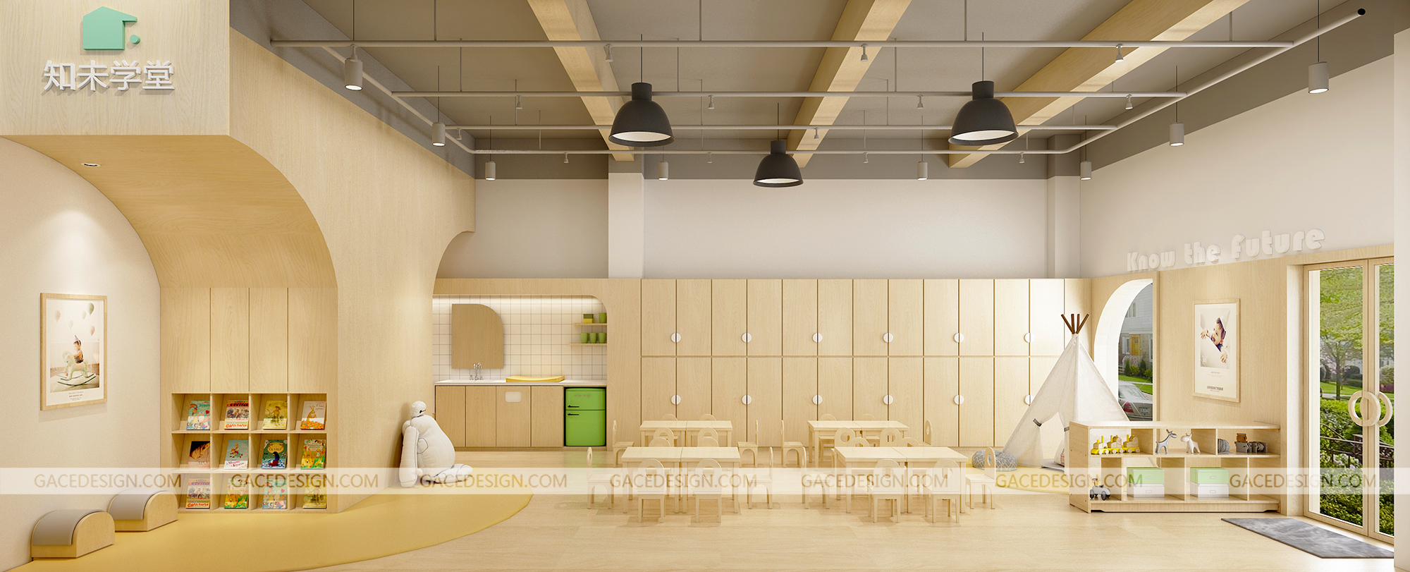 幼兒園外墻設計要遵循哪些原則？