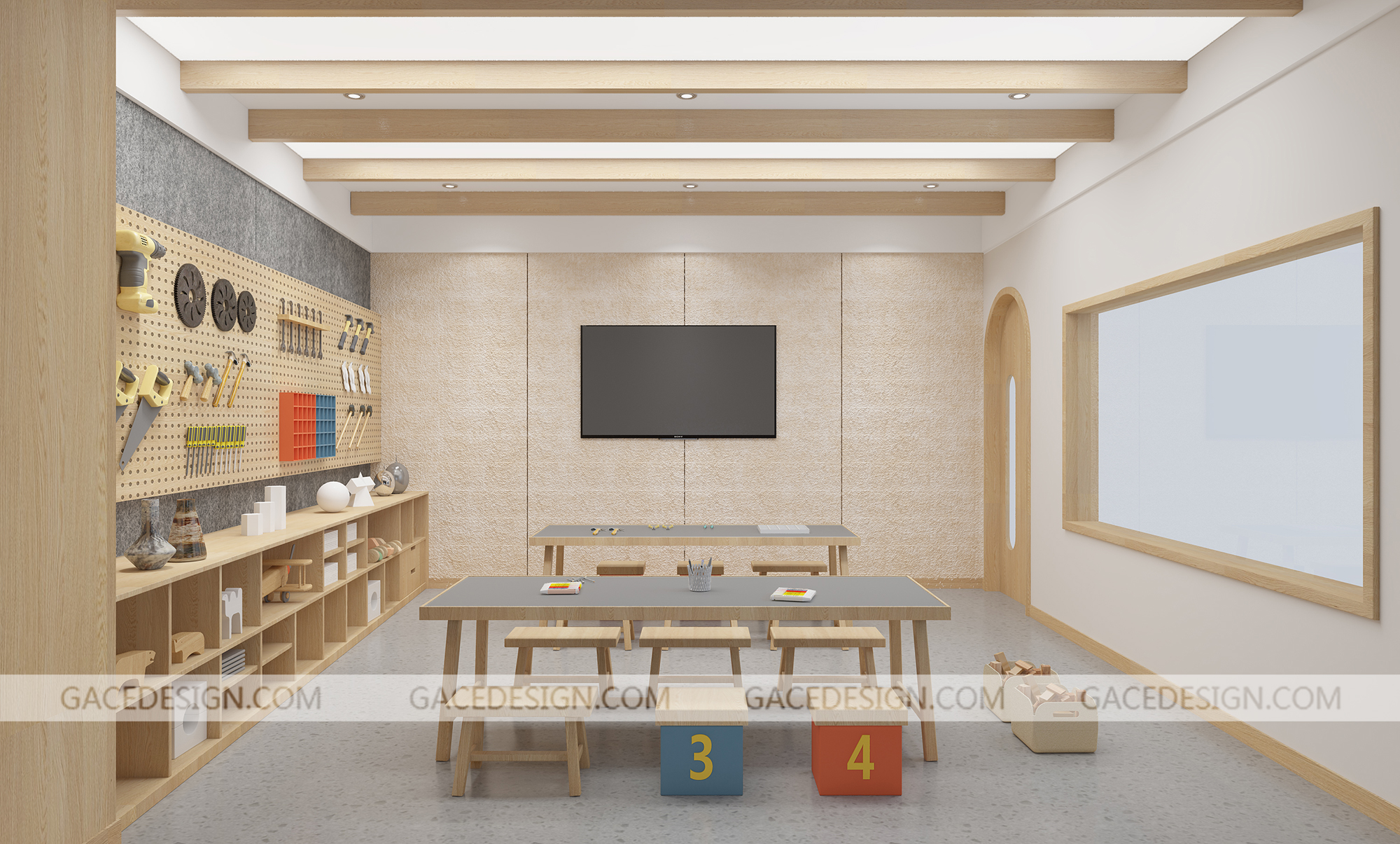 幼兒園功能區(qū)設(shè)計(jì)的注意事項(xiàng) 幼兒園功能區(qū)設(shè)計(jì)的注意事項(xiàng)